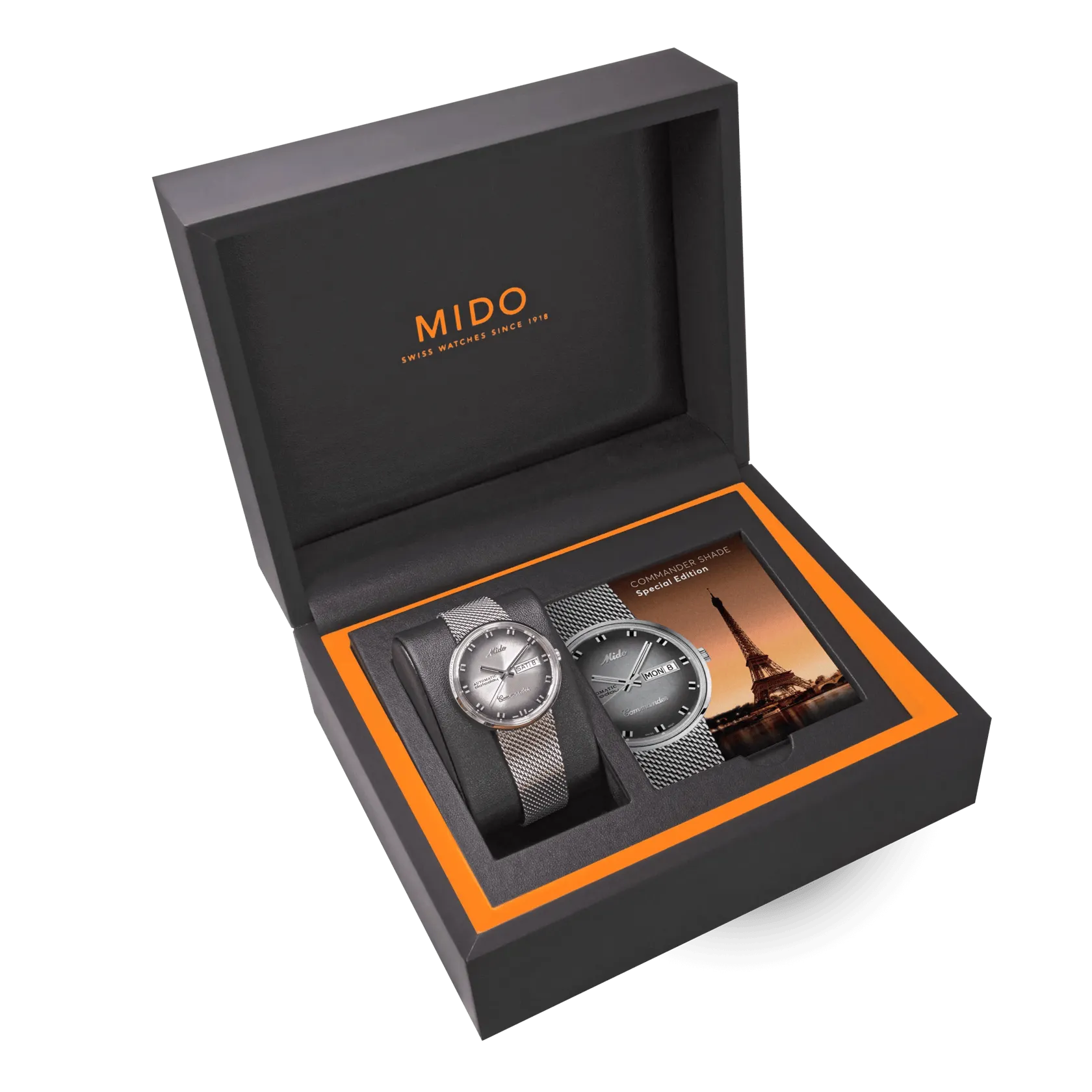 Mido Commander Shade Otomatik Silver M842942711 detay görseli 3