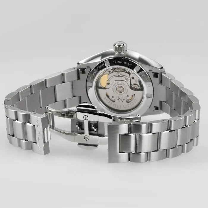 Hamilton Jazzmaster Performer Auto Otomatik Mor H36105170 detay görseli 4