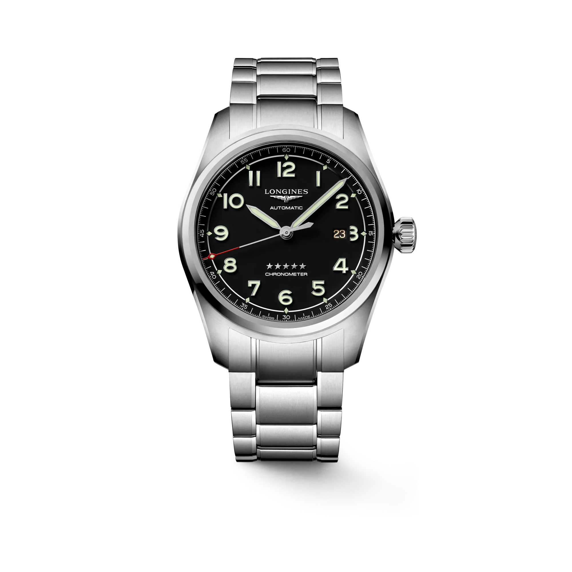 Longines Spirit Siyah Mat L38114536