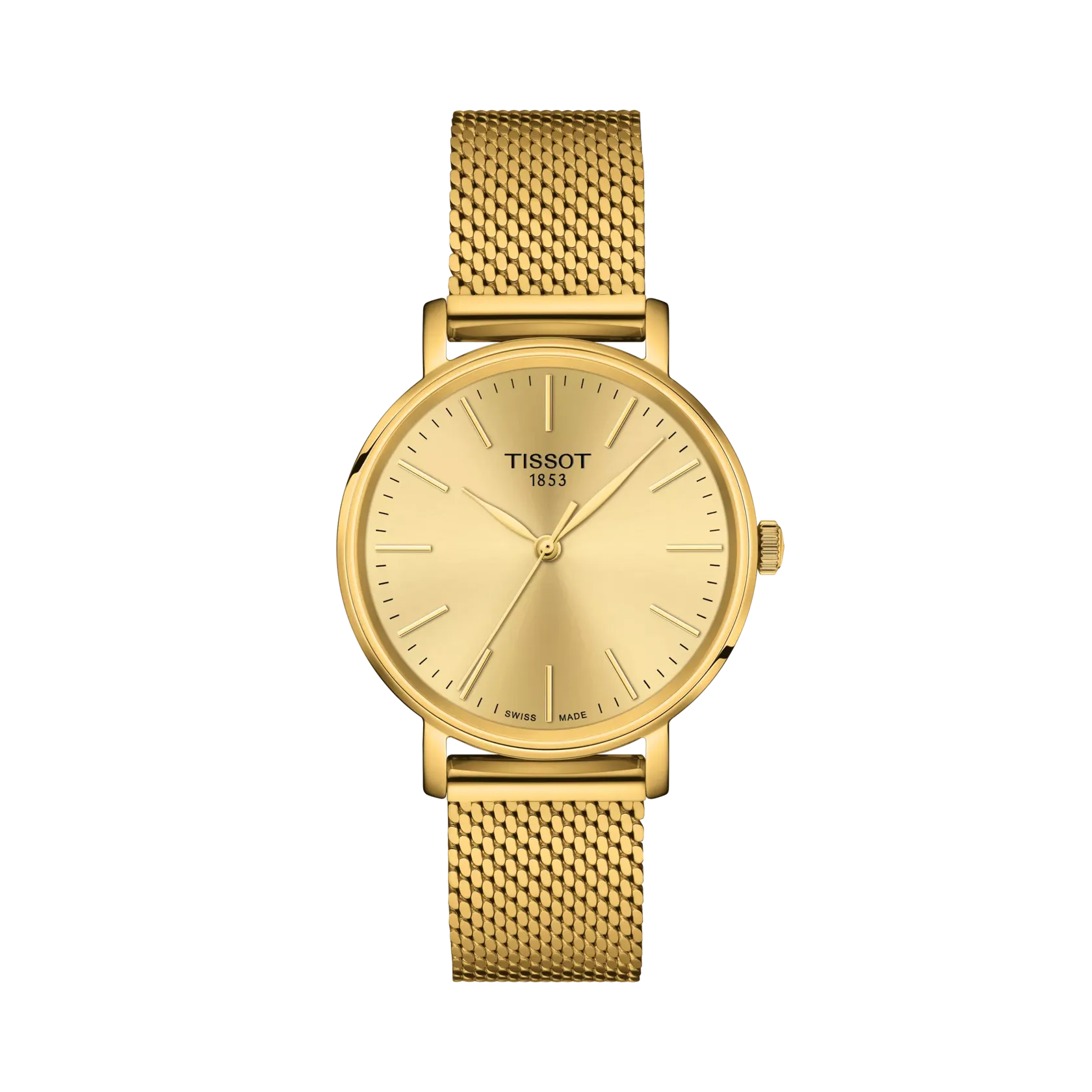 Tissot Everytime 34mm Şampanya T1432103302100