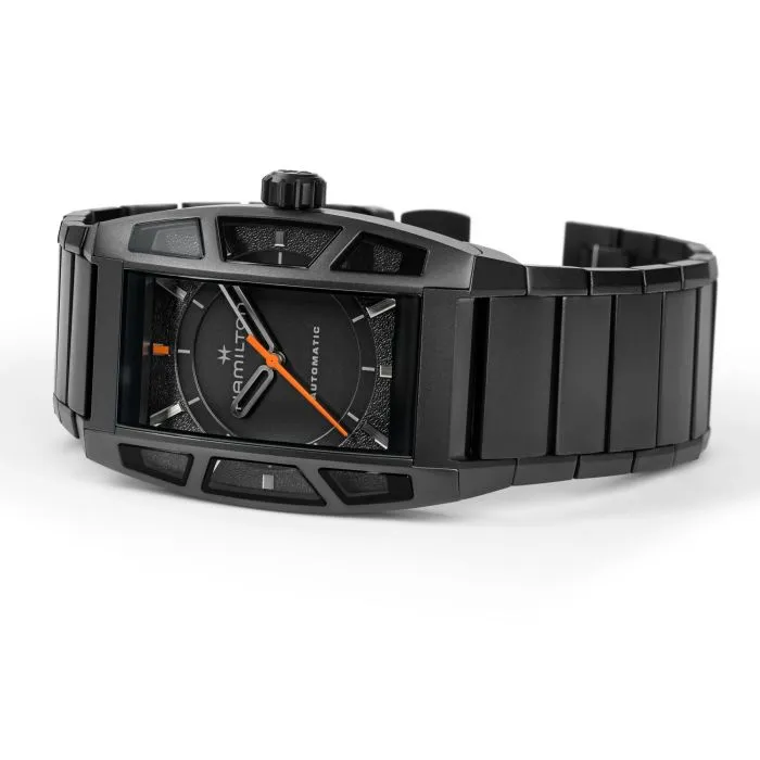 Hamilton American Classic Boulton Death Stranding 2 Limited Edition Otomatik Siyah H13605130 detay görseli 3