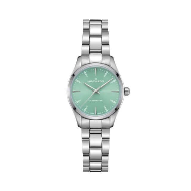 Beğenmek için çift tıkla Hamilton Jazzmaster Quartz 32mm Blue H32301161 Görsel 1