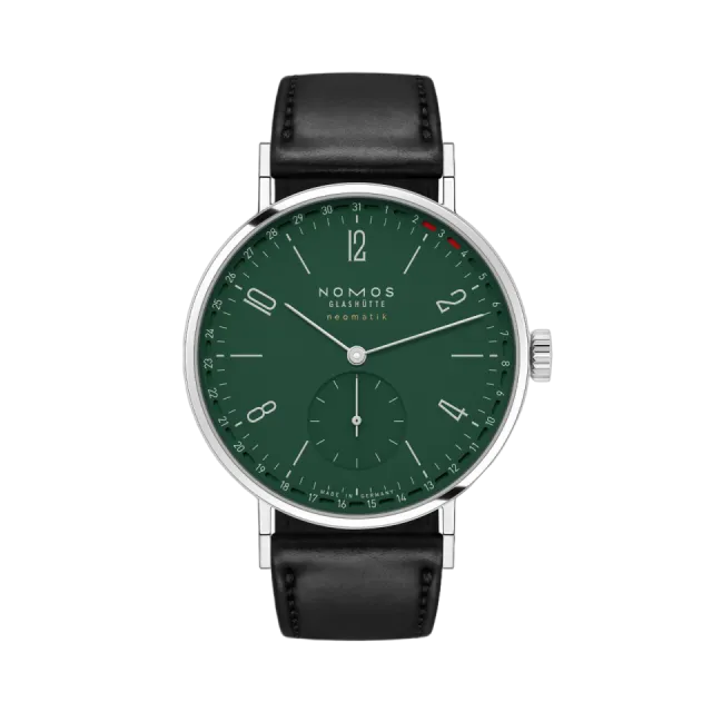 Beğenmek için çift tıkla NOMOS Glashütte Tangente Neomatik 38 Update Forest Green 148SB Görsel 1