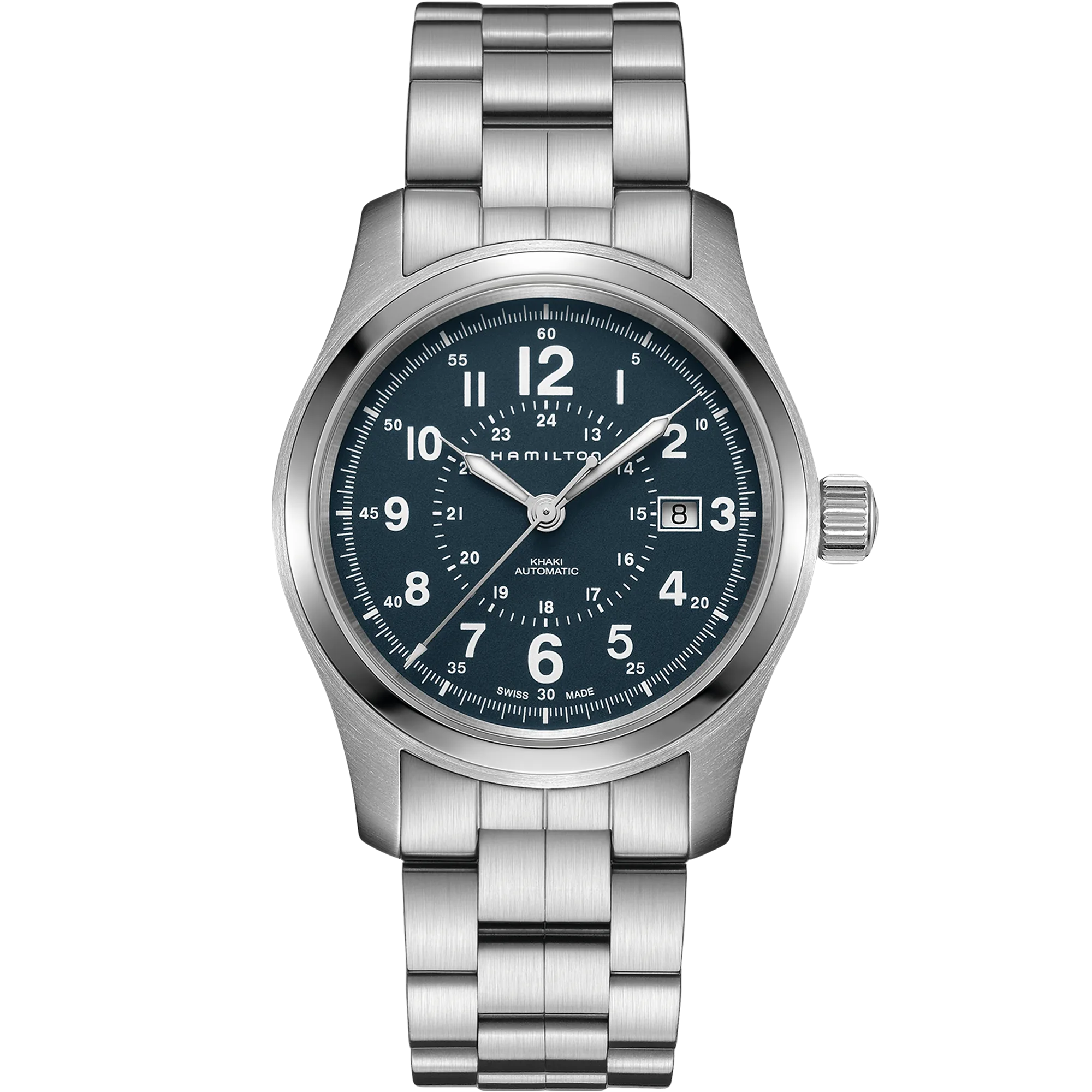 Hamilton Khaki Field Auto Otomatik Mavi H70605143 detay görseli 1