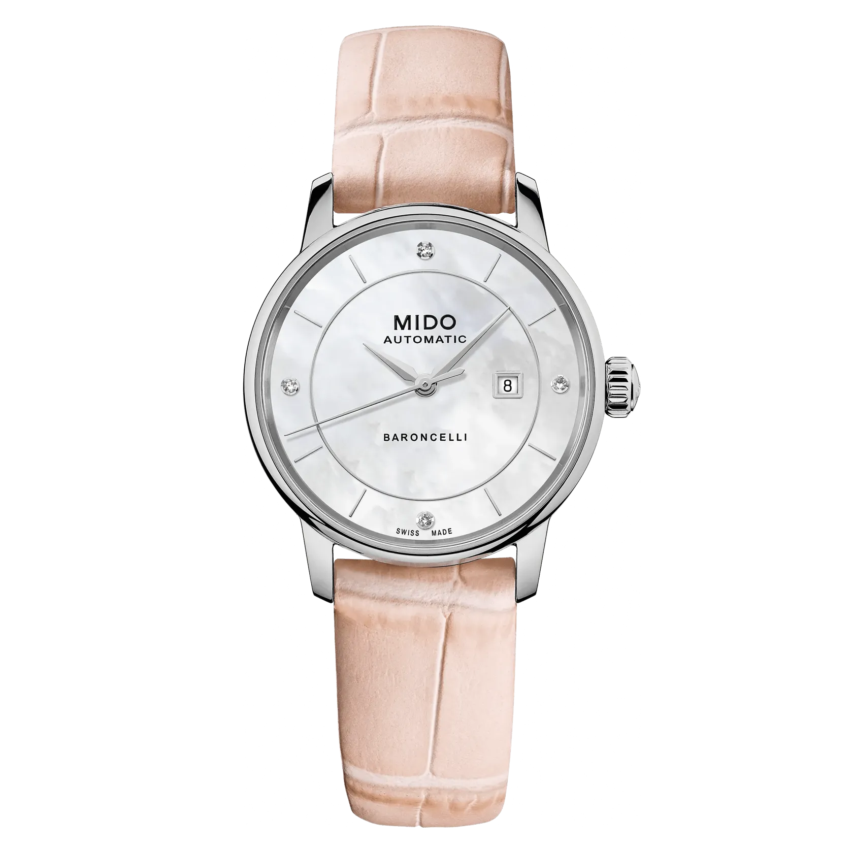 Mido Baroncelli Signature Lady Colours Otomatik M0372071610600 detay görseli 3