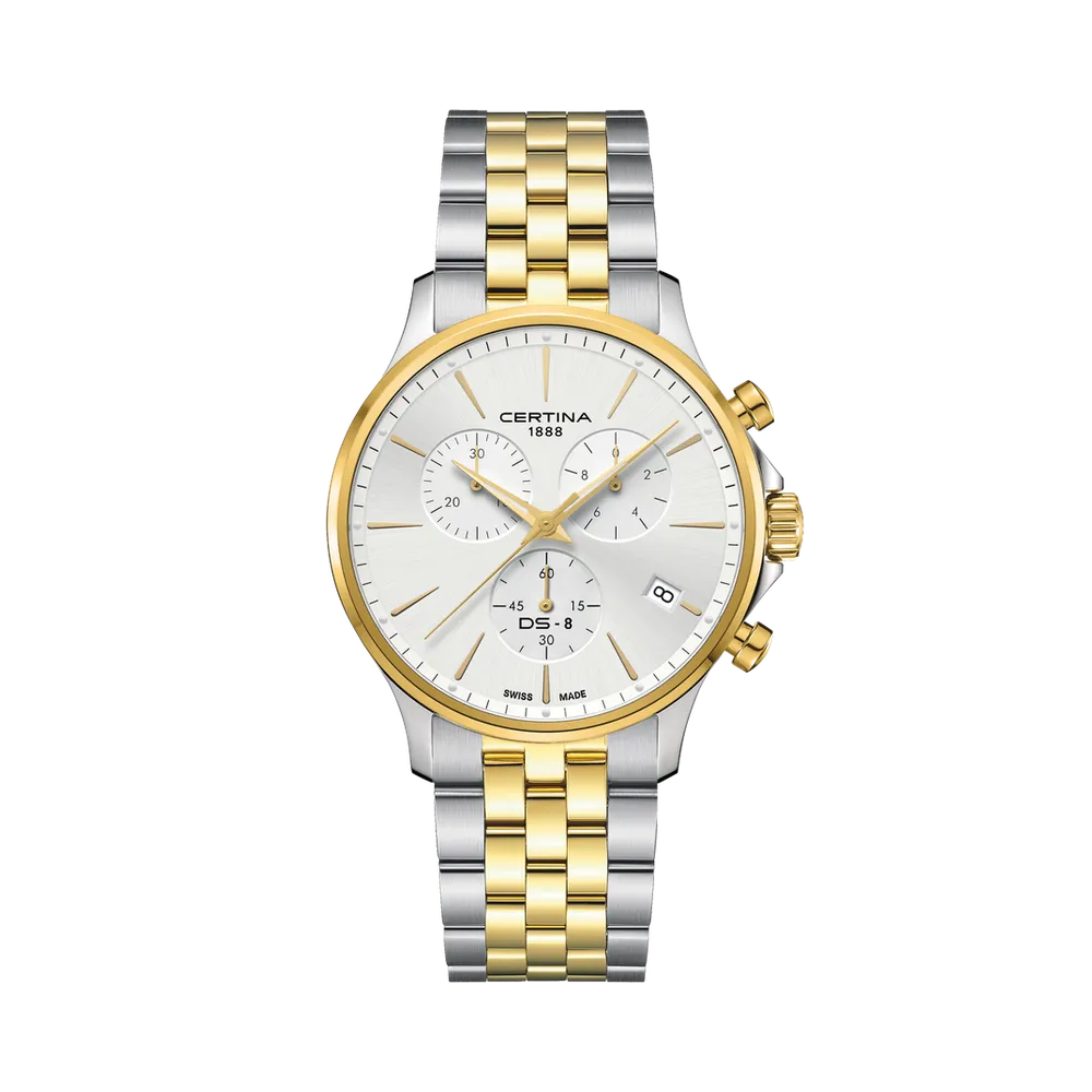 Certina DS-8 Chrono Silver C0454172203100