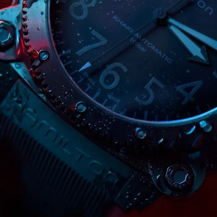 Hamilton Khaki Navy BeLOWZERO Auto Limited Edition Black H78505331 detay görseli 5