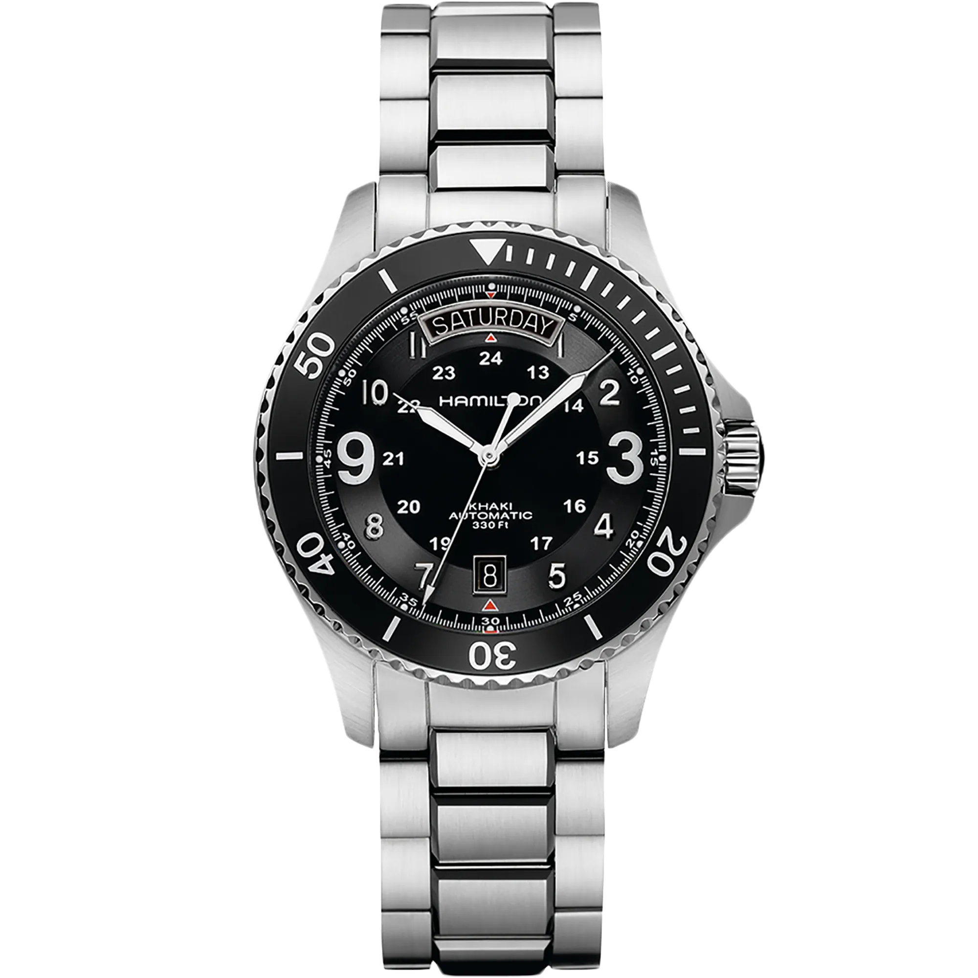 Hamilton Khaki Navy Scuba Auto Otomatik Siyah H64515133 detay görseli 1
