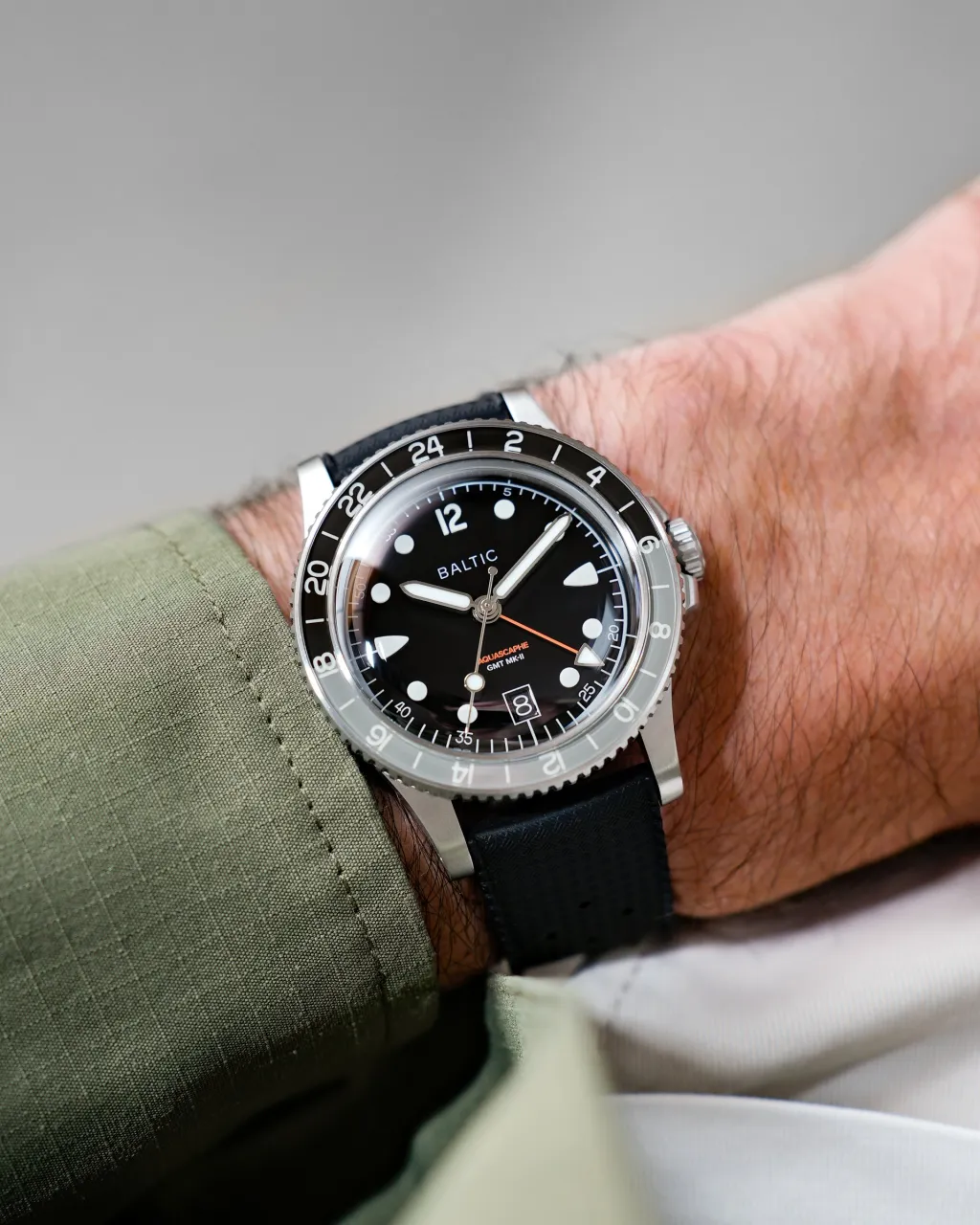 Baltic Aquascaphe GMT MK-II Grey Otomatik AQUASCAPHEGMTMKIIGREY detay görseli 4