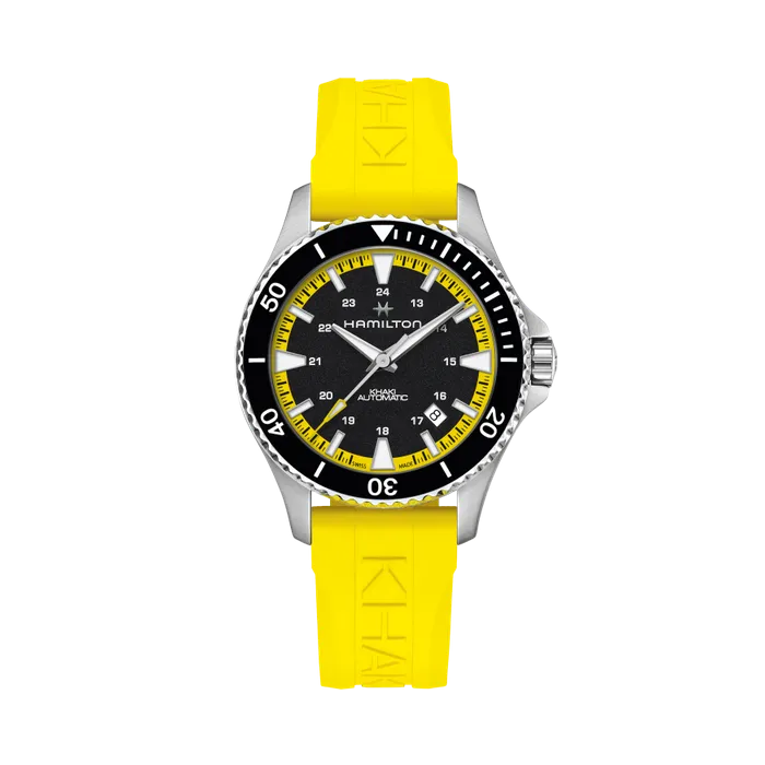 Hamilton Khaki Navy Scuba Auto Otomatik Siyah H82395332