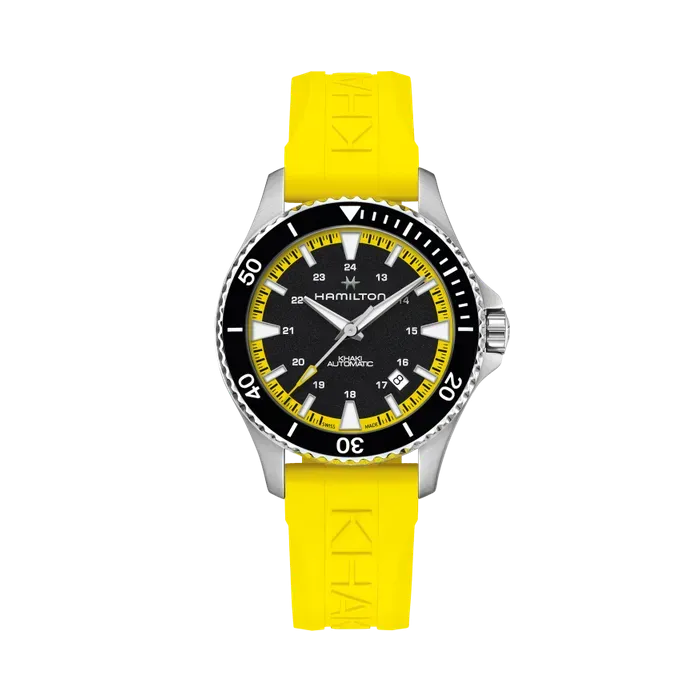 Hamilton Khaki Navy Scuba Auto Otomatik Siyah H82395332