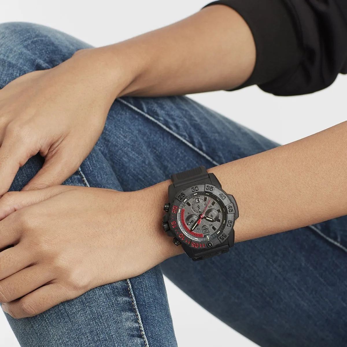 Luminox Navy SEAL Chronograph XS3581EY detay görseli 5