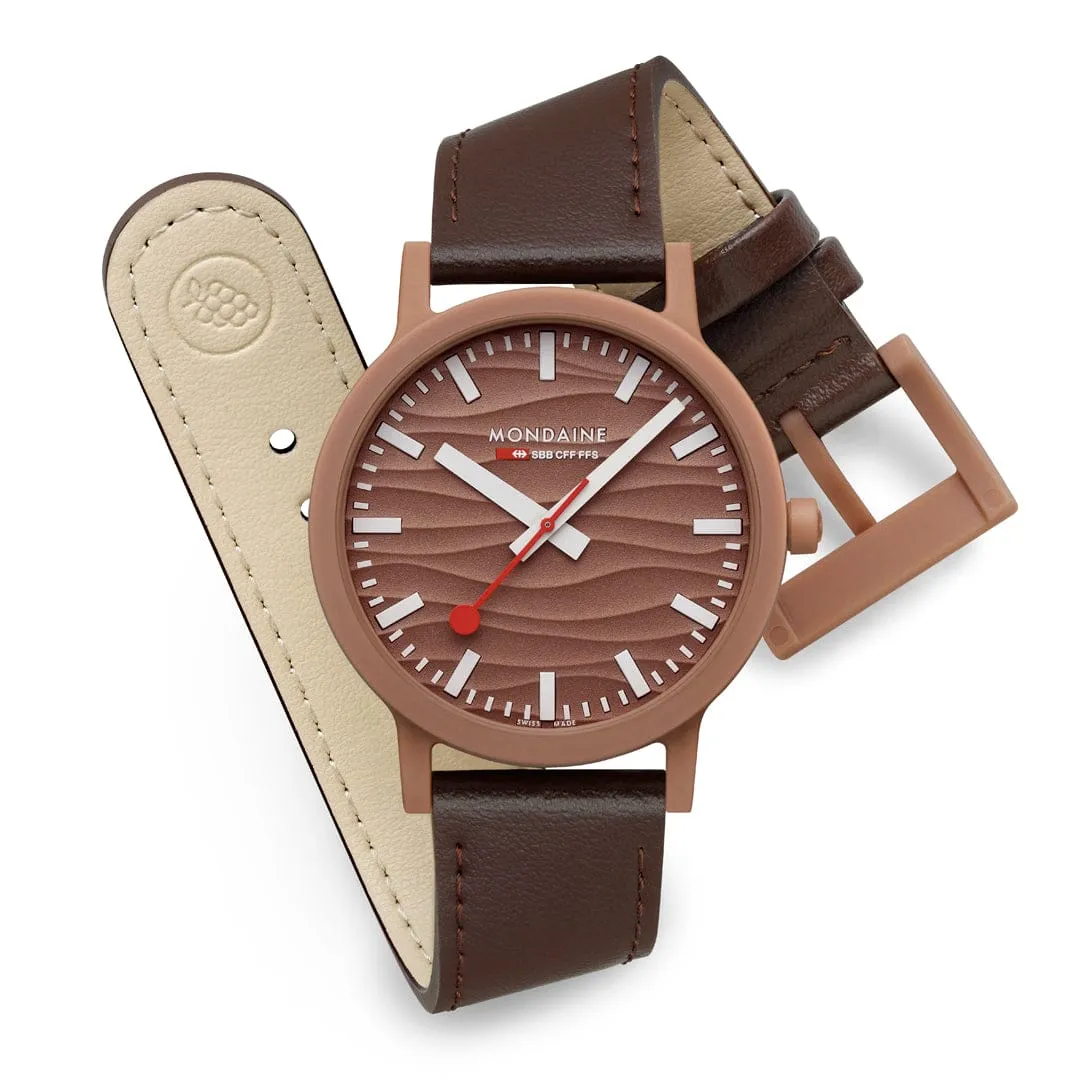 Mondaine Essence Mocha Mousse MS141170LTV detay görseli 4