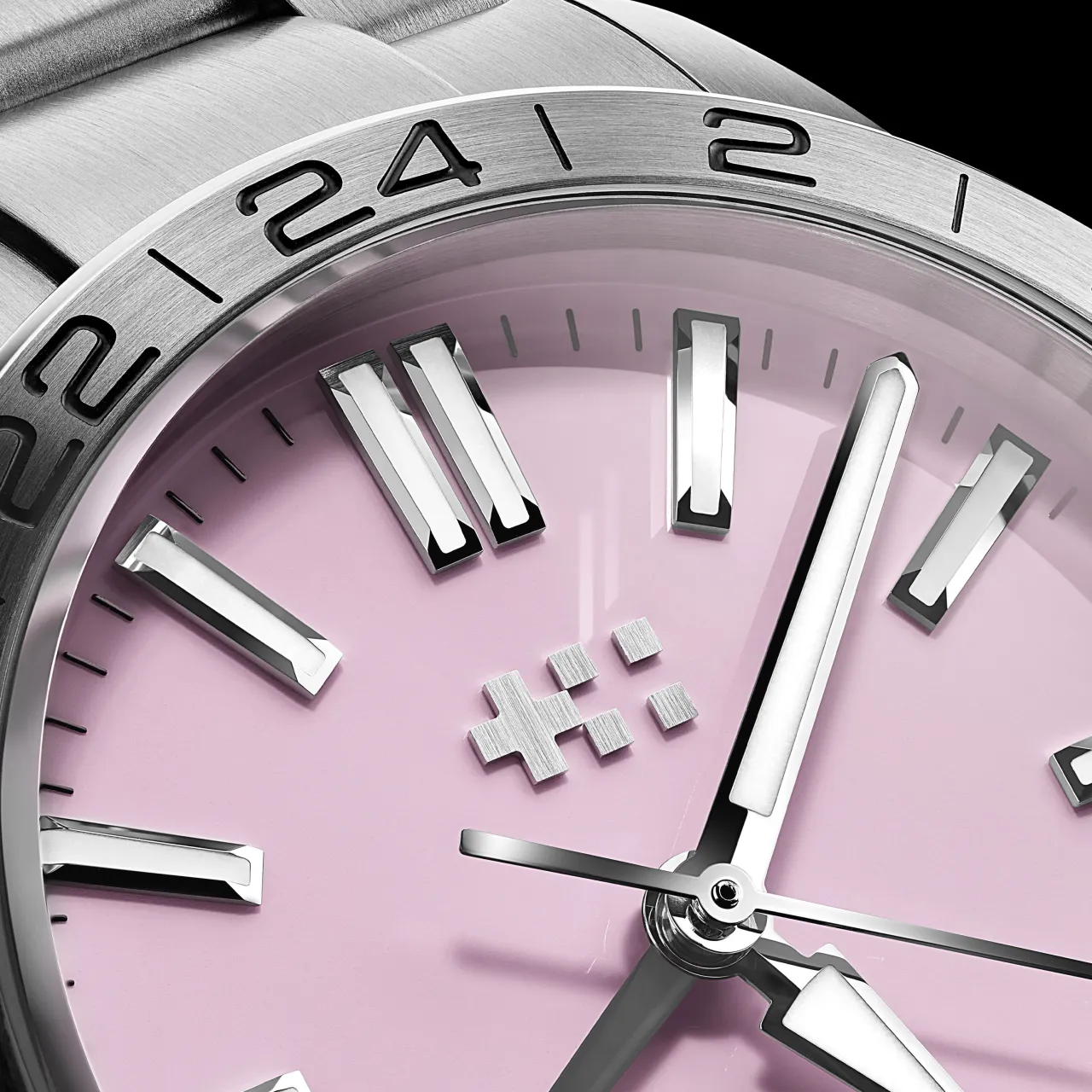 Christopher Ward C63 Sealander GMT Otomatik Pink C6342AGM4S00P0RK detay görseli 2