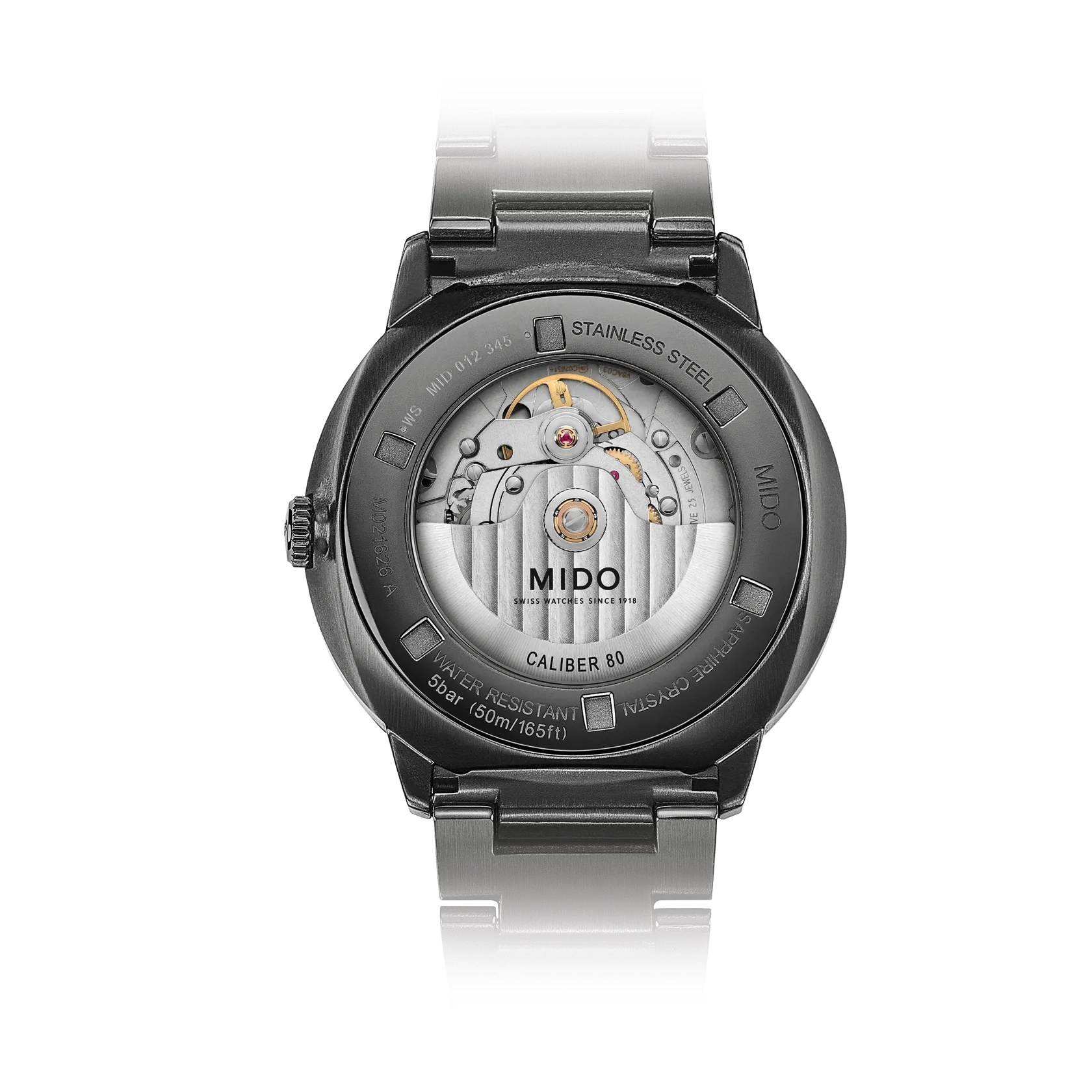 MIDO Commander Big Date Otomatik Antrasit M0216263306100 detay görseli 1
