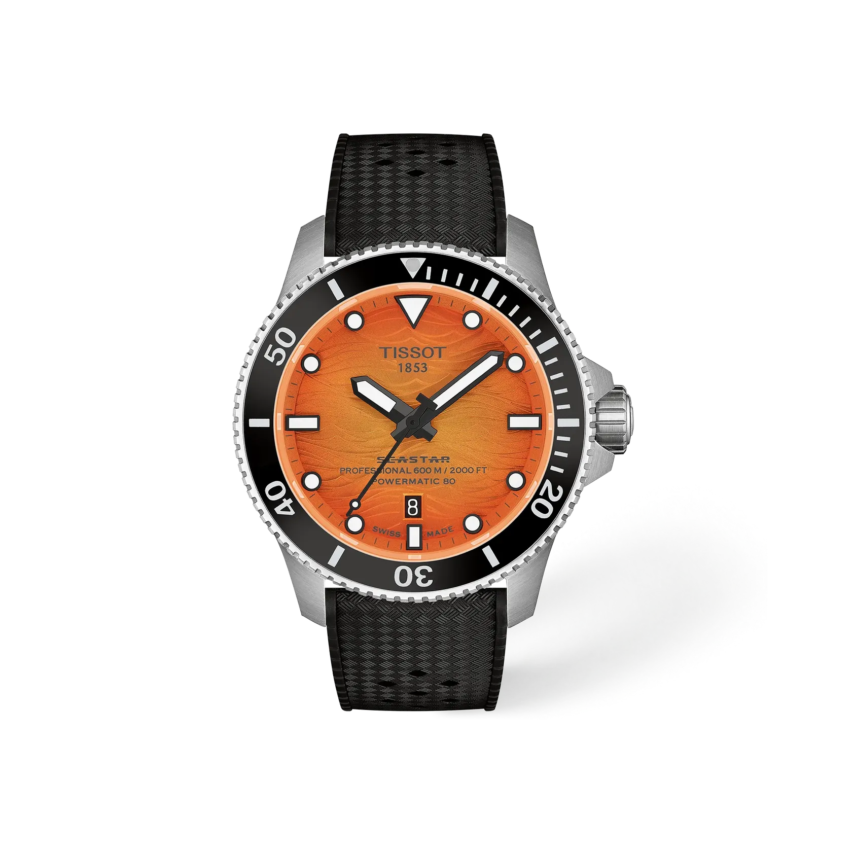 Tissot Seastar 2000 Otomatik Turuncu T1209071728100