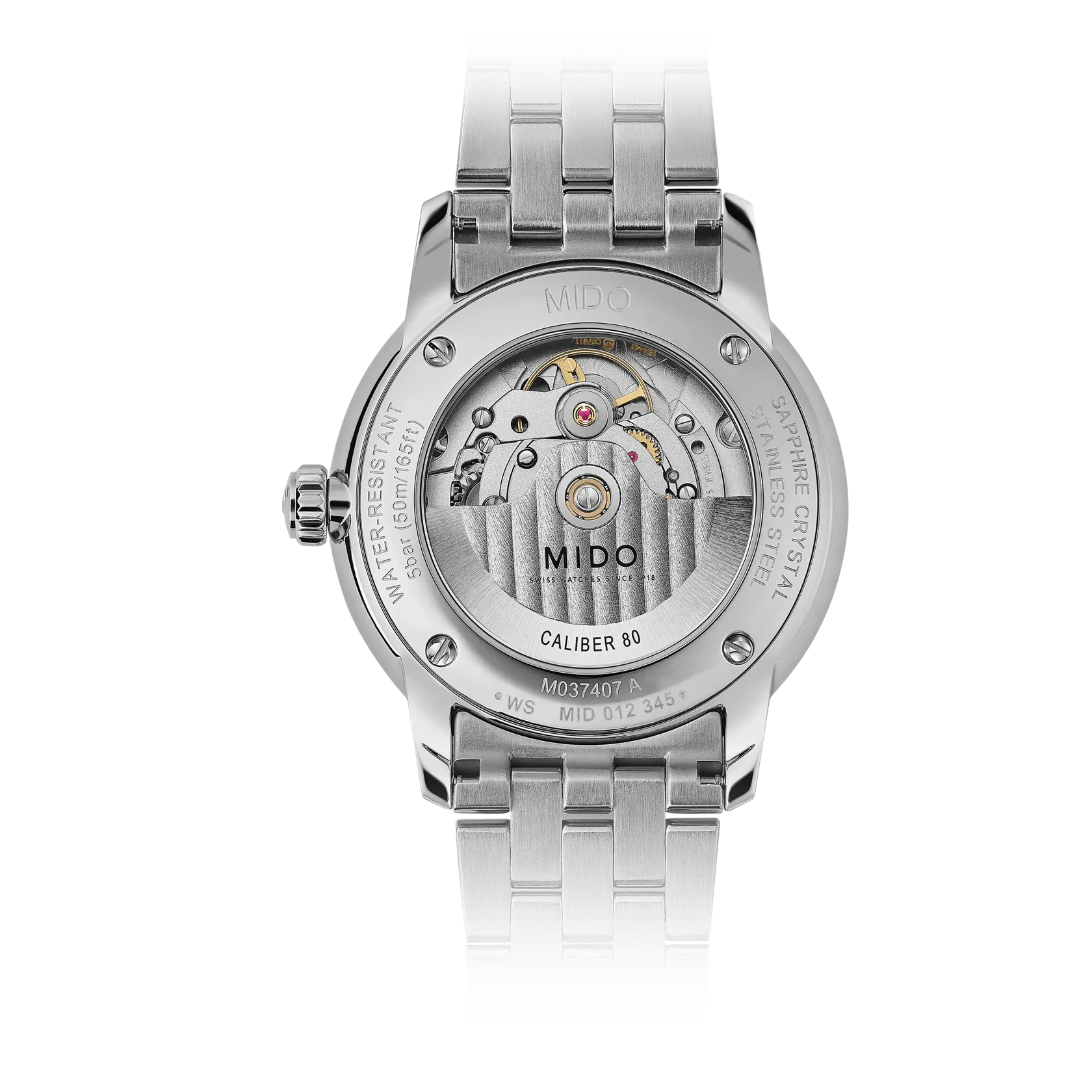 MIDO Baroncelli Signature Gent Otomatik Silver M0374071103100 detay görseli 1
