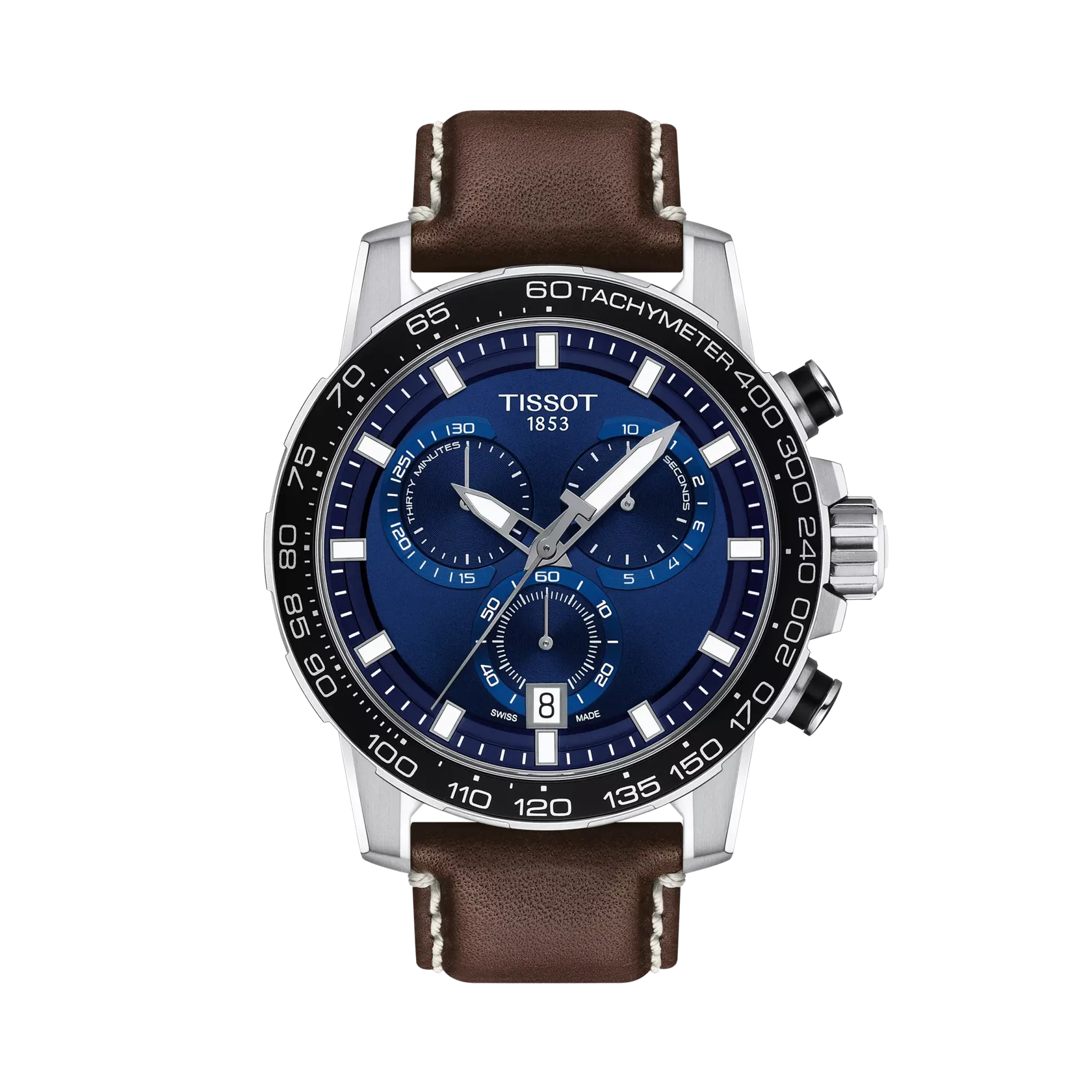 Tissot Supersport Chrono 45.5mm Mavi T1256171604100