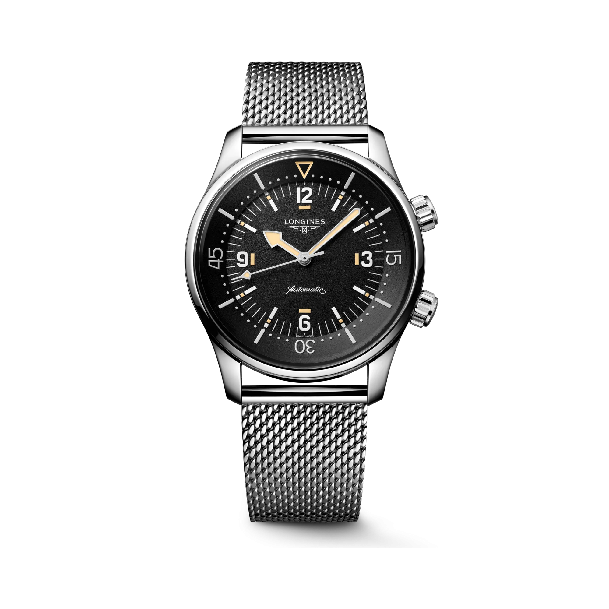 Longines Legend Diver 59 Otomatik Dokulu Siyah L37954599