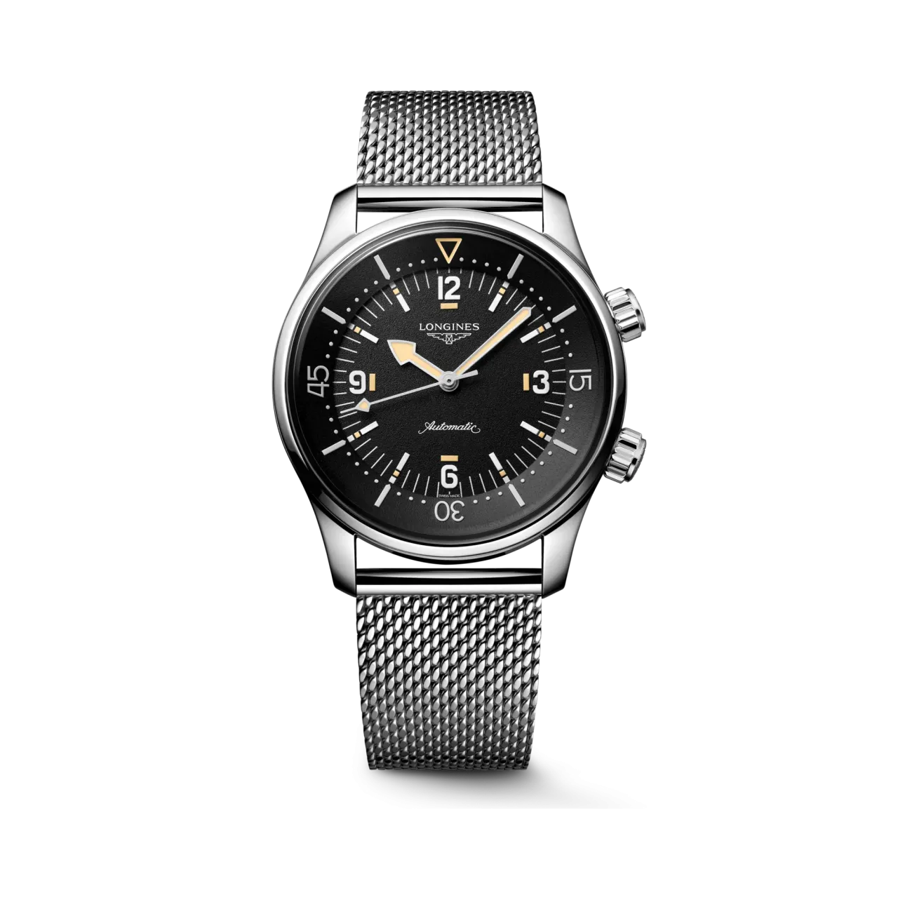 Longines Legend Diver 59 Otomatik Dokulu Siyah L37954599