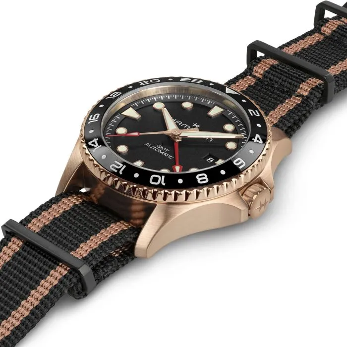 Hamilton Khaki Navy Scuba Otomatik Black H82565930 detay görseli 1