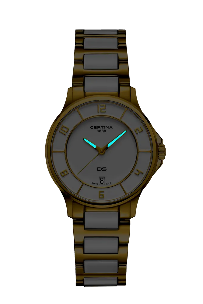 Certina DS-6 Lady White C0392513301700 detay görseli 1