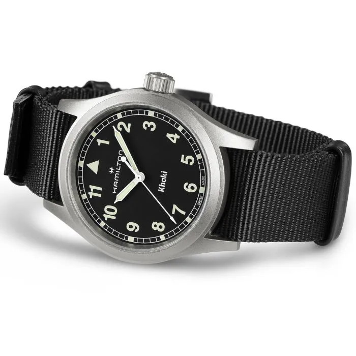 Hamilton Khaki Field Quartz Black H69401430 detay görseli 2