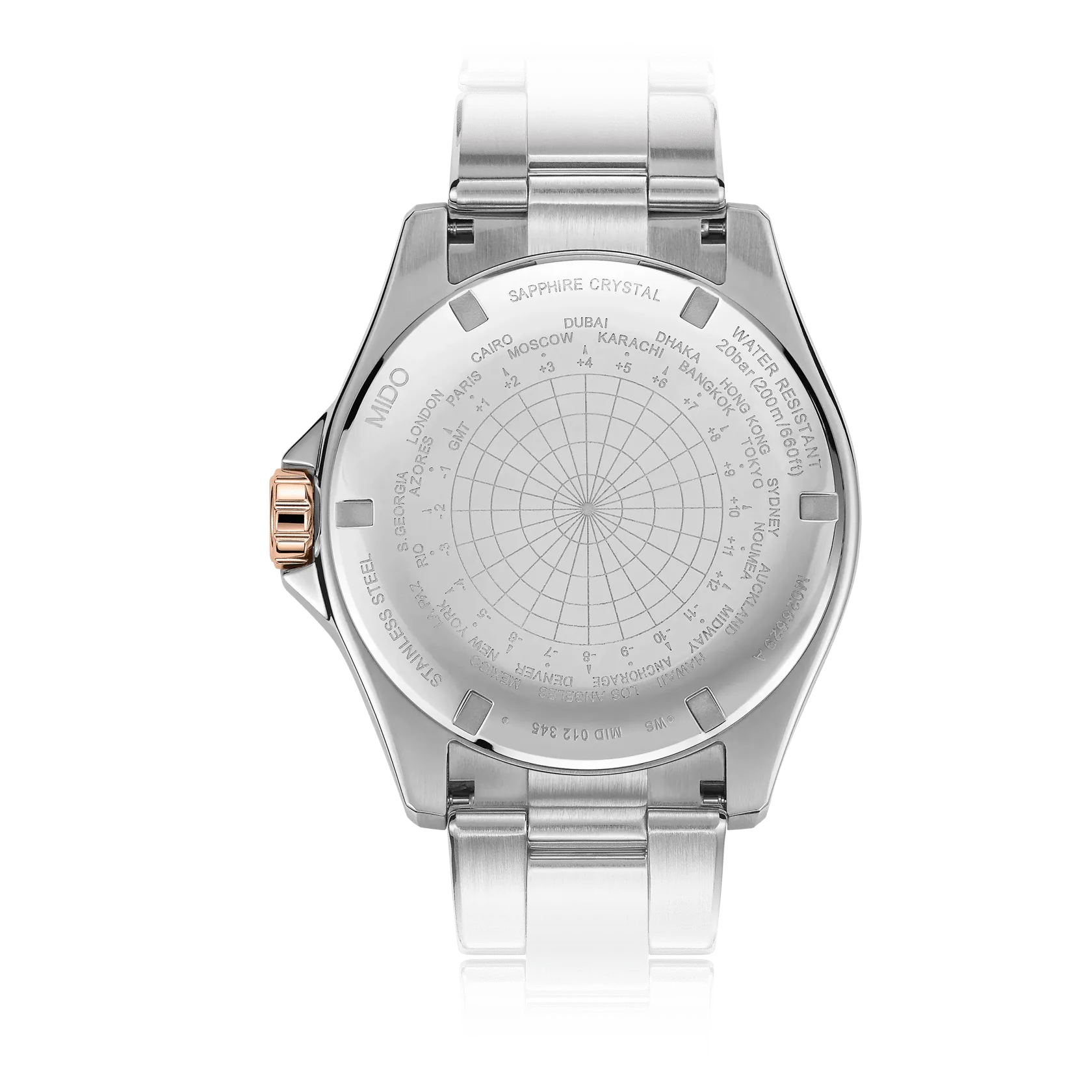 Mido Ocean Star GMT Otomatik Siyah M0266292205100 detay görseli 1