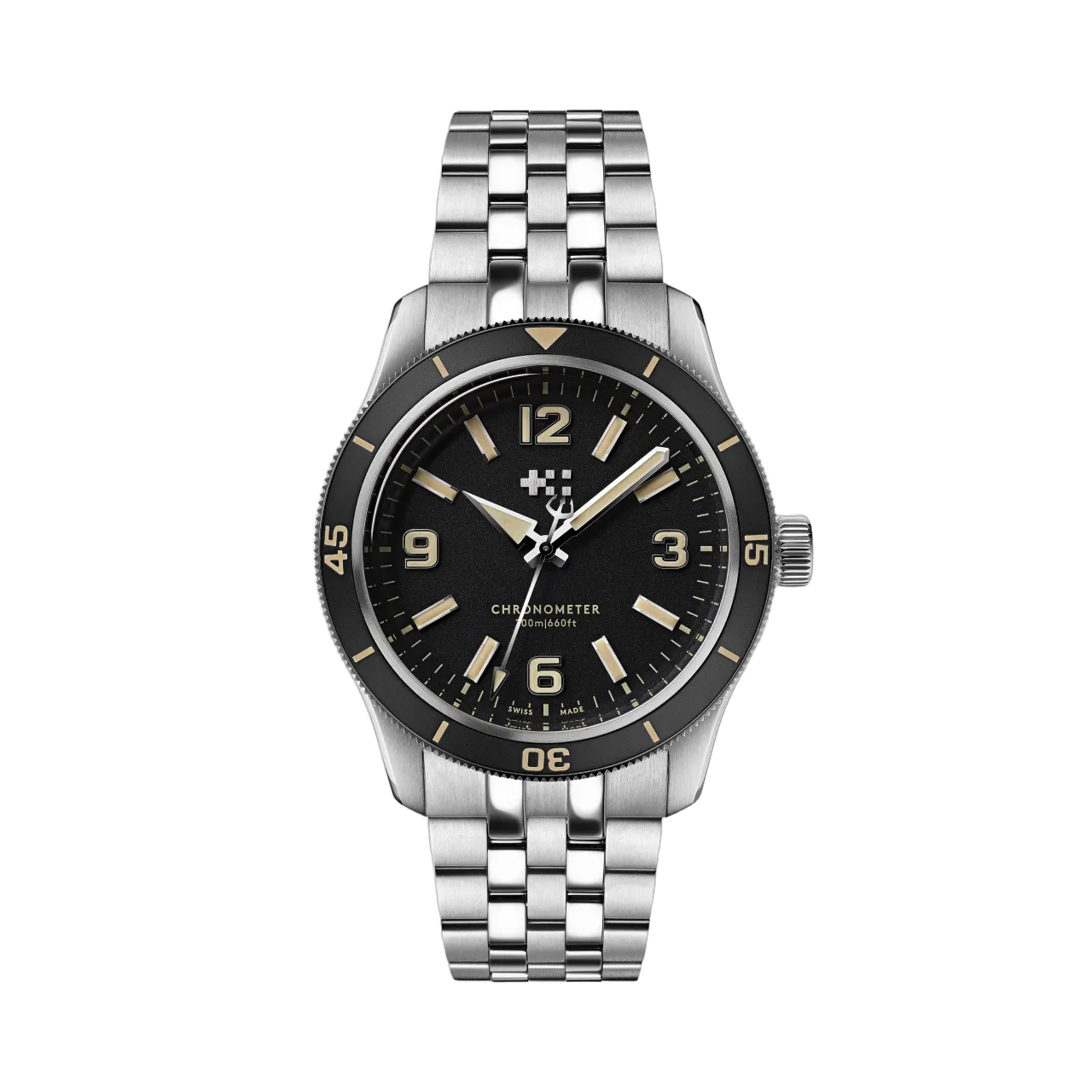 Christopher Ward C60 Trident Biscay Automatic Matte Black C6042C3H1S0KK0B1