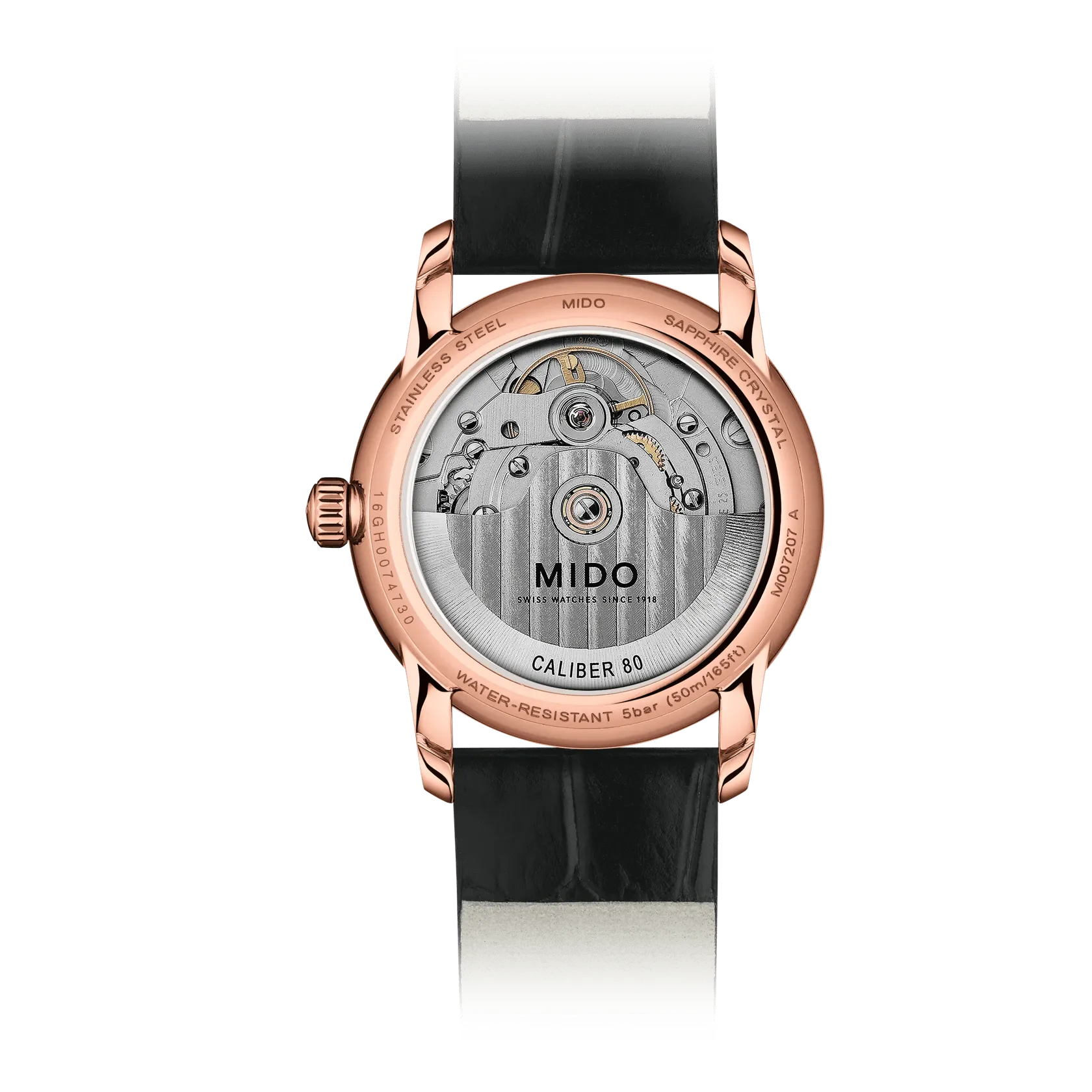 MIDO Baroncelli Prisma Otomatik Beyaz Sedef M0072073611600 detay görseli 1