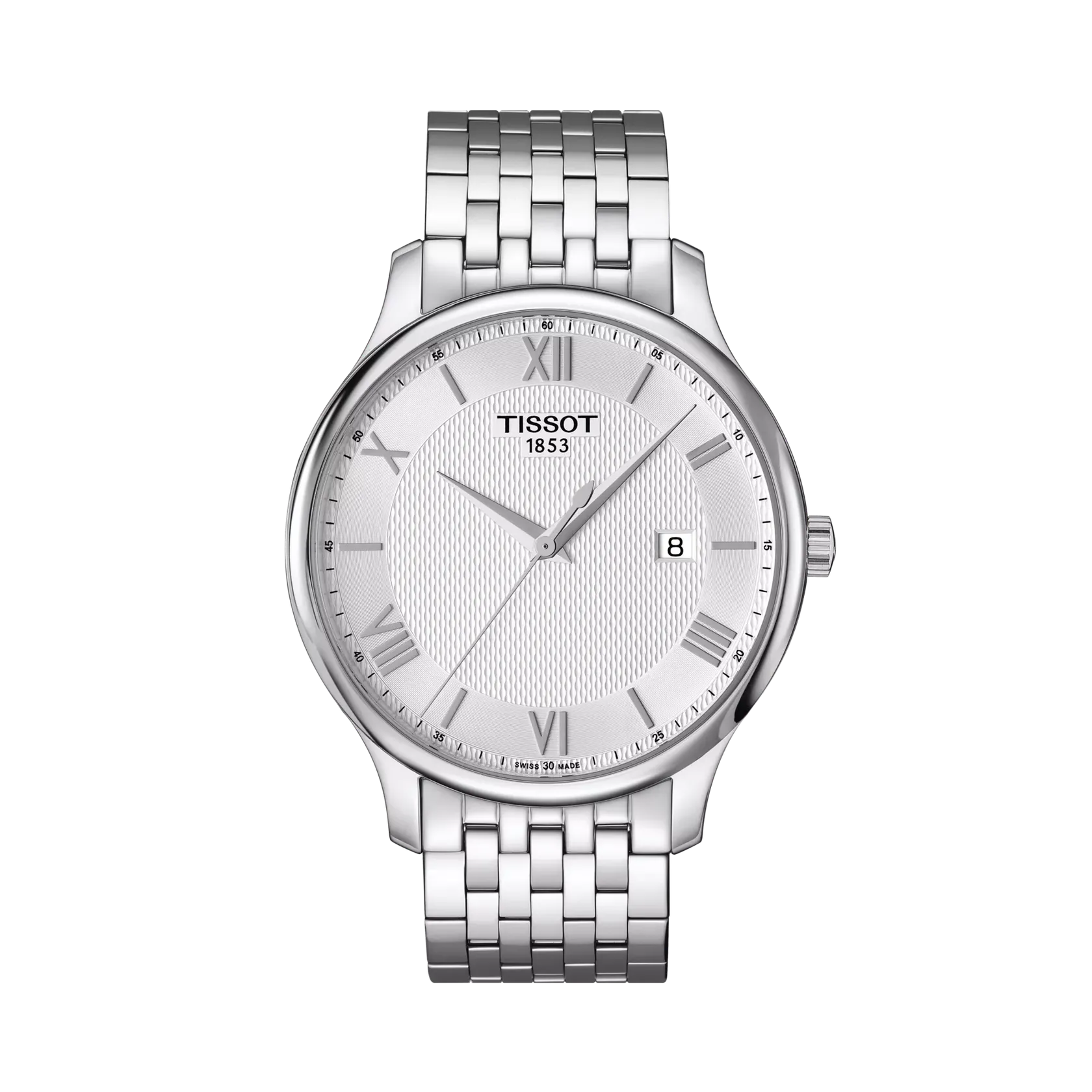 Tissot Tradition 42mm Gümüş T0636101103800