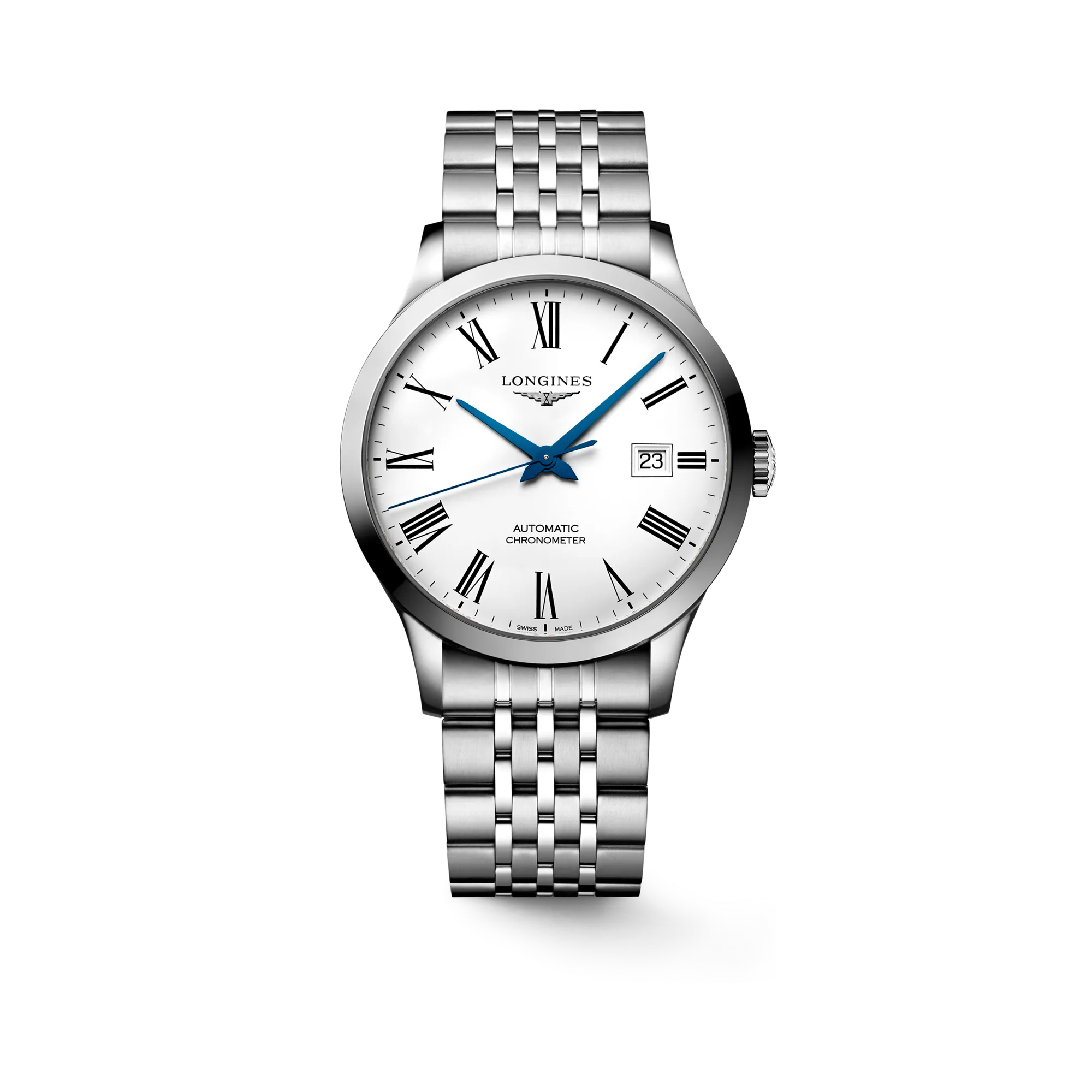 Longines Record Otomatik Beyaz L28214116
