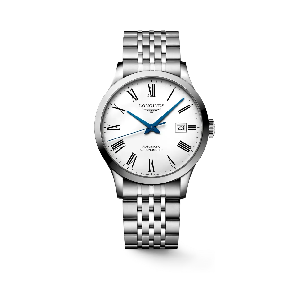 Longines Record Otomatik Beyaz L28214116