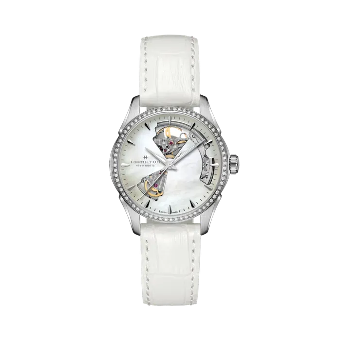 Hamilton Jazzmaster Open Heart Auto Sedef H32205890