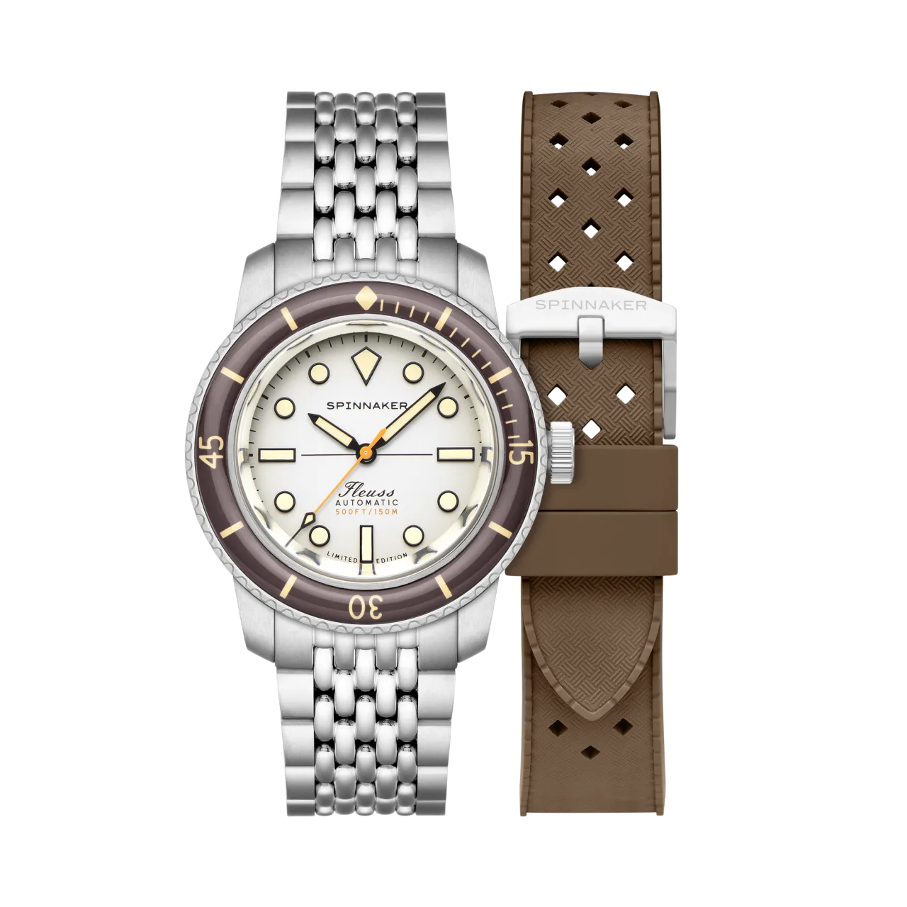Spinnaker Fleuss 40 Automatic Smoky White SP513322