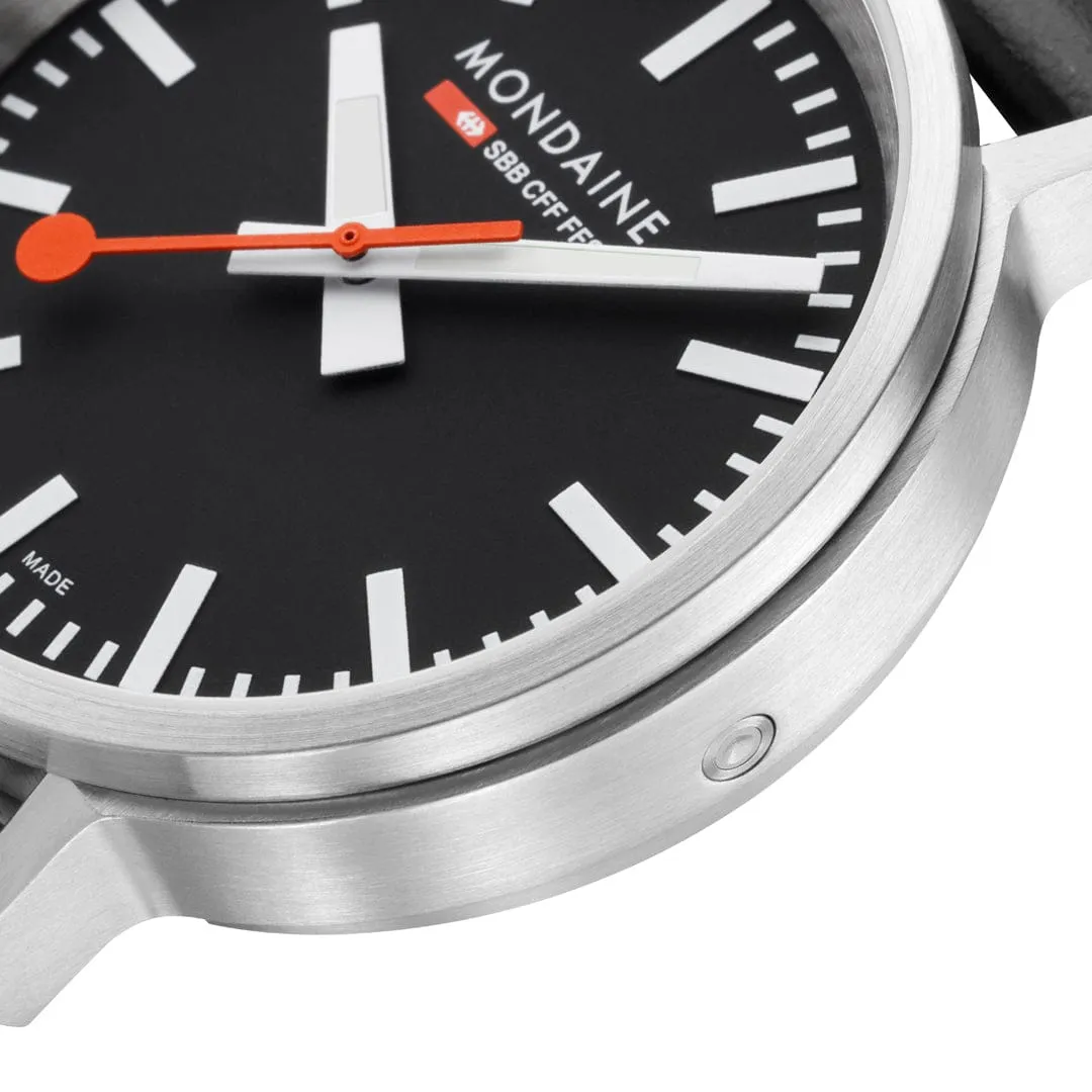 Mondaine Stop2go Black MST41020LBV2SE detay görseli 2