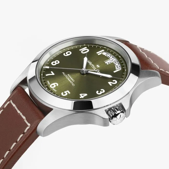 Hamilton Khaki Field King Day-Date Otomatik Yeşil H64475560 detay görseli 5