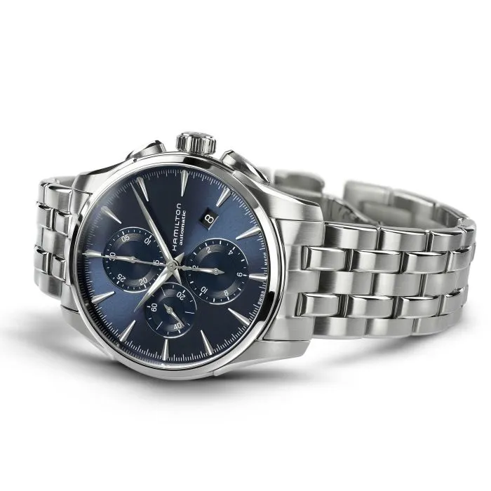 Hamilton Jazzmaster Auto Chrono Blue H32586141 detay görseli 2