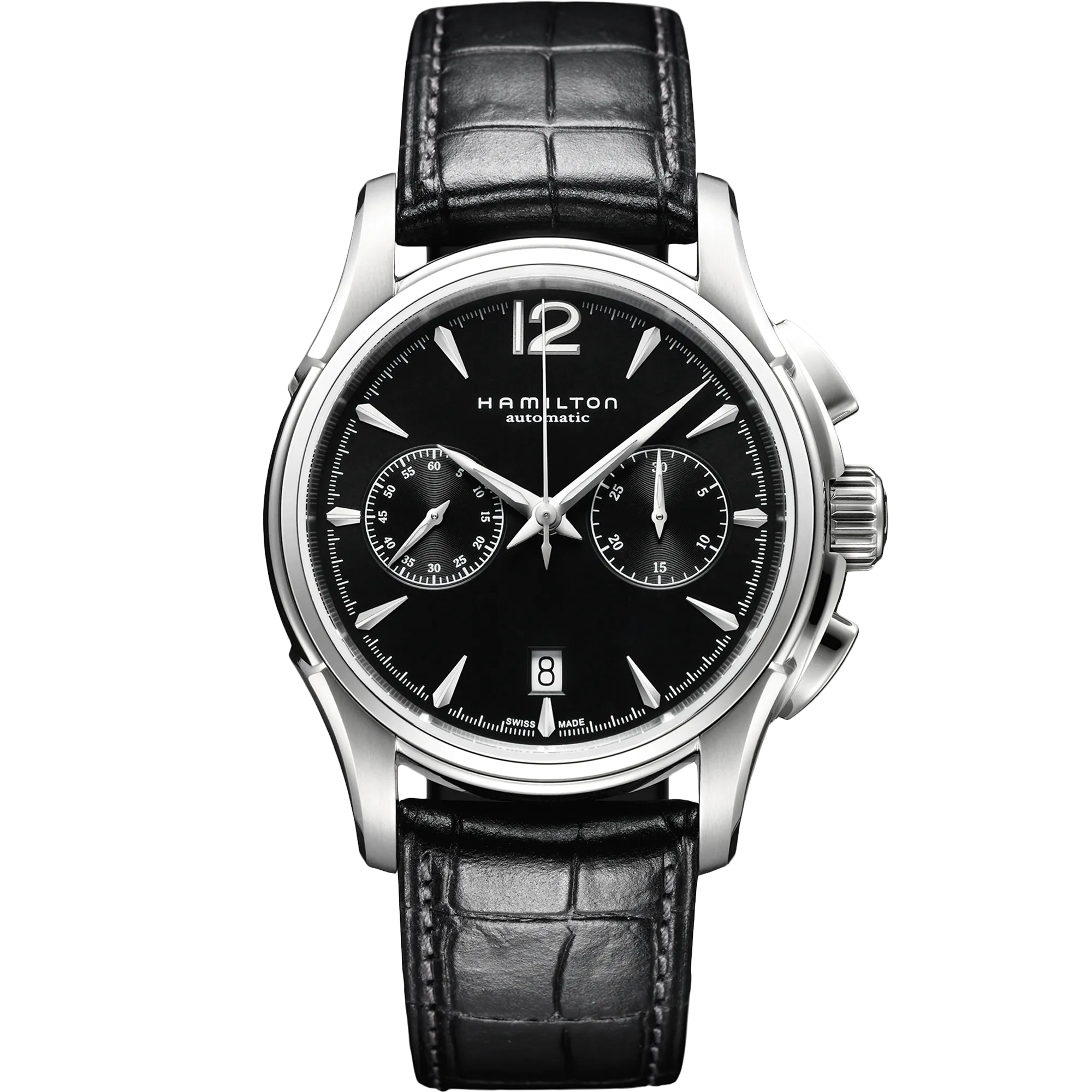 Hamilton Jazzmaster Auto Chrono Siyah Otomatik H32606735 detay görseli 1