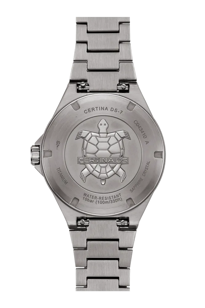 Certina DS-7 Quartz Black C0434104405100 detay görseli 2