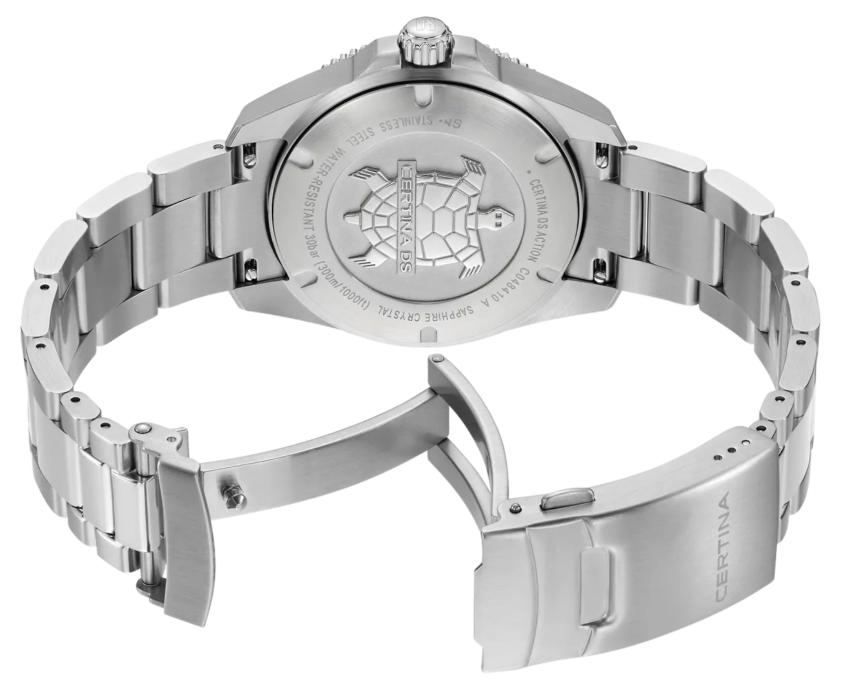 Certina DS Action 40mm Black C0484101105100 detay görseli 3