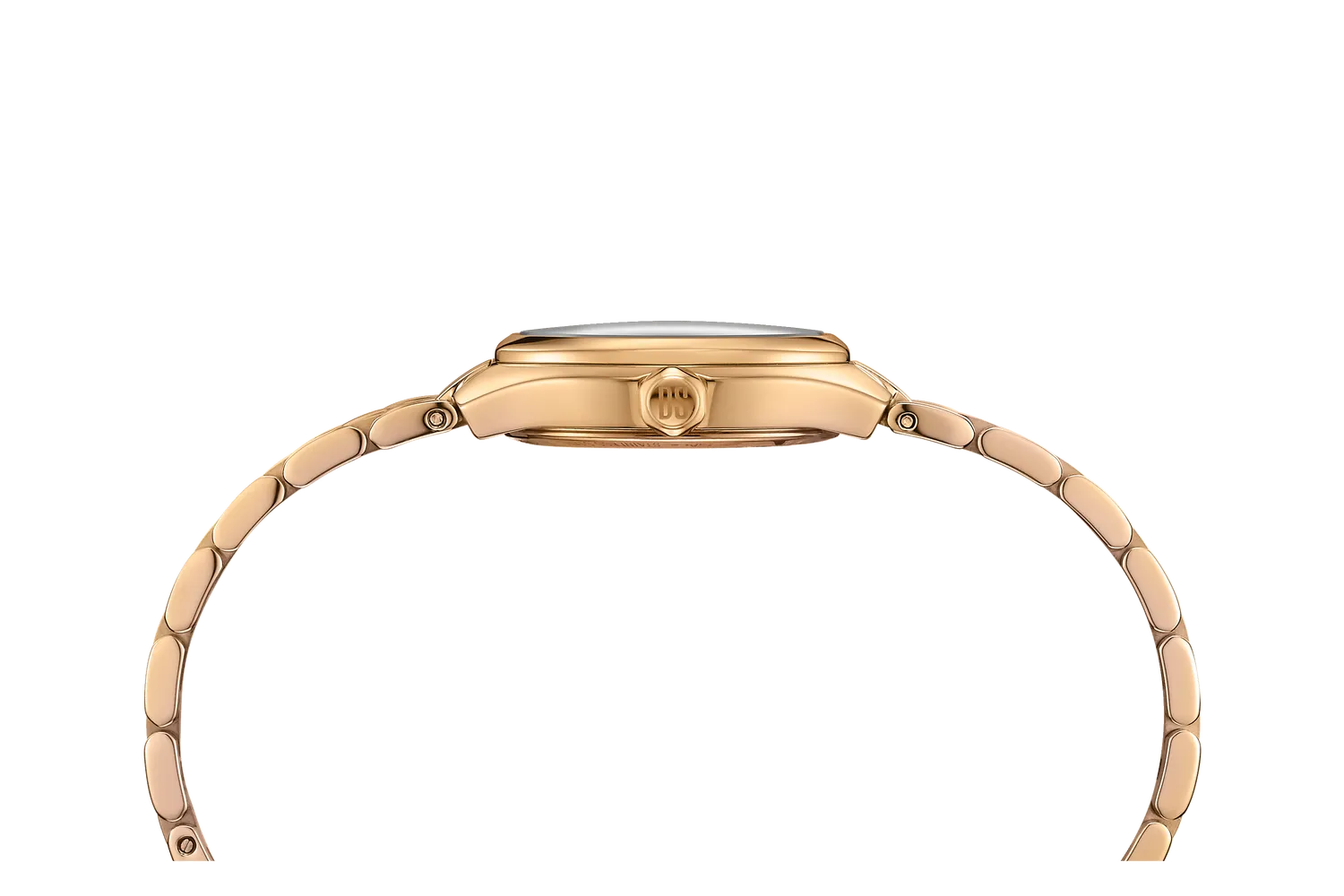 Certina DS-2 Lady Champagne Golden C0492103302600 detay görseli 4