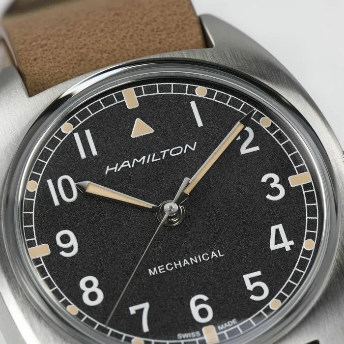 Hamilton Khaki Aviation Pilot Pioneer Mechanical Siyah H76419531 detay görseli 2