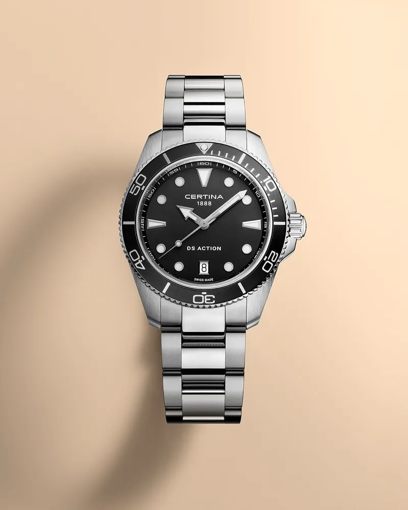 Certina DS Action 40mm Black C0484101105100 detay görseli 5