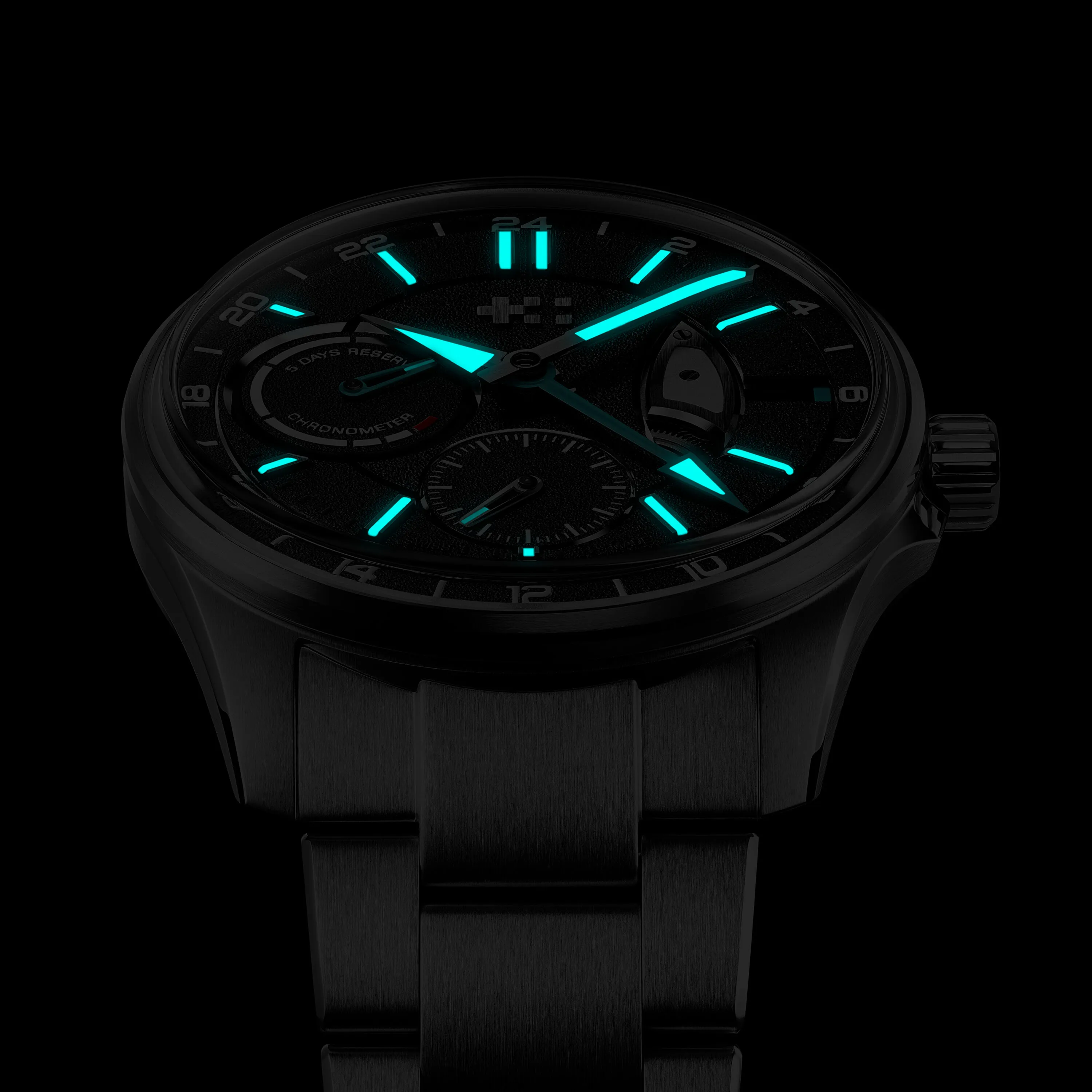 Christopher Ward C63 Sealander Otomatik Siyah C6340APG3S00K0B0 detay görseli 5