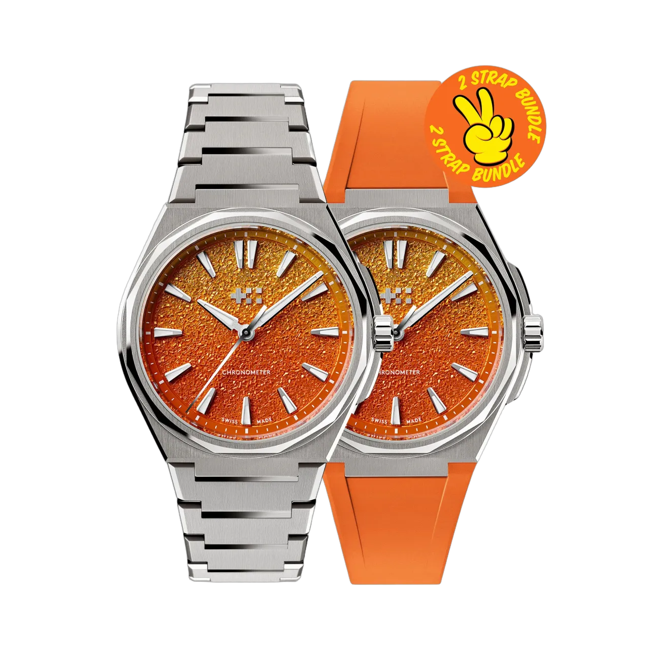 Christopher Ward The Twelve PRX Pic'n'Mix Otomatik Orange C1236AHC1T00O0B0R