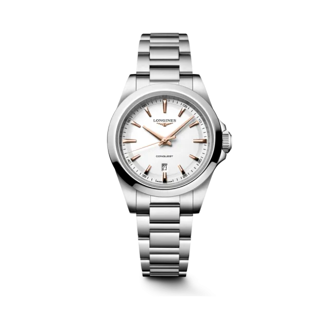 Beğenmek için çift tıkla Longines Conquest Kumlanmış Beyaz L33504186 Görsel 1