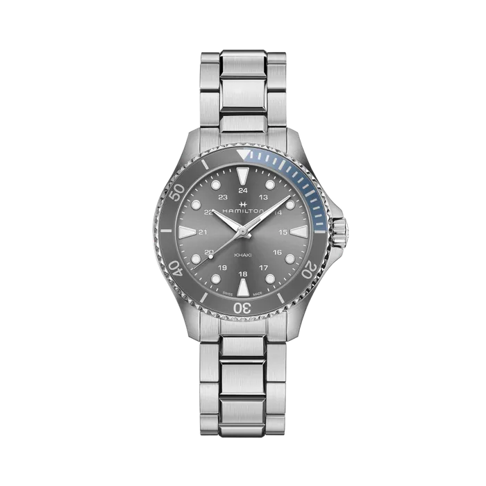 Hamilton Khaki Navy Scuba Quartz Grey H82211181