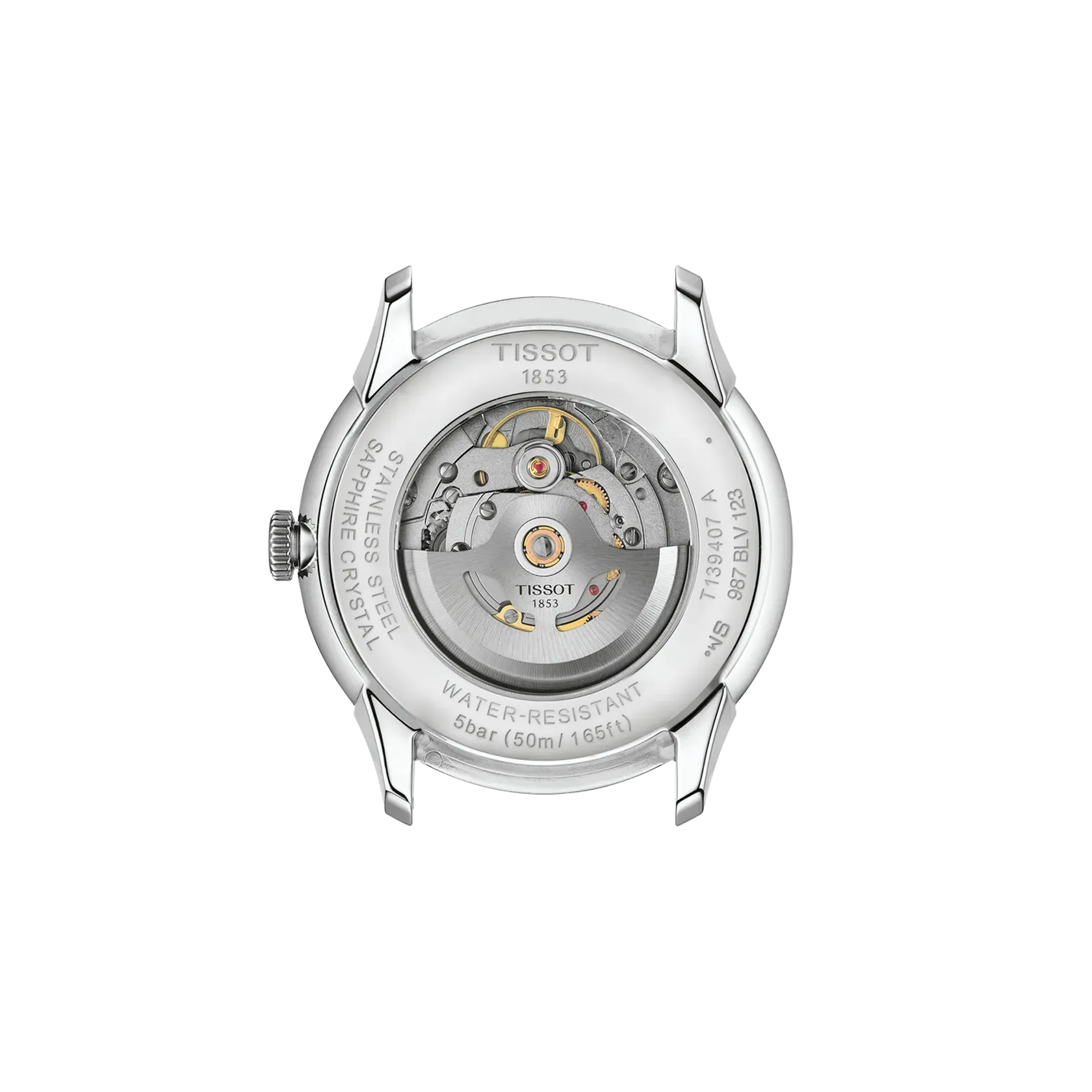 Tissot Chemin Des Tourelles 42mm Otomatik Gümüş T1394071103800 detay görseli 2