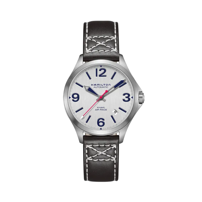 Hamilton Khaki Aviation Air Race Auto Silver H76225751